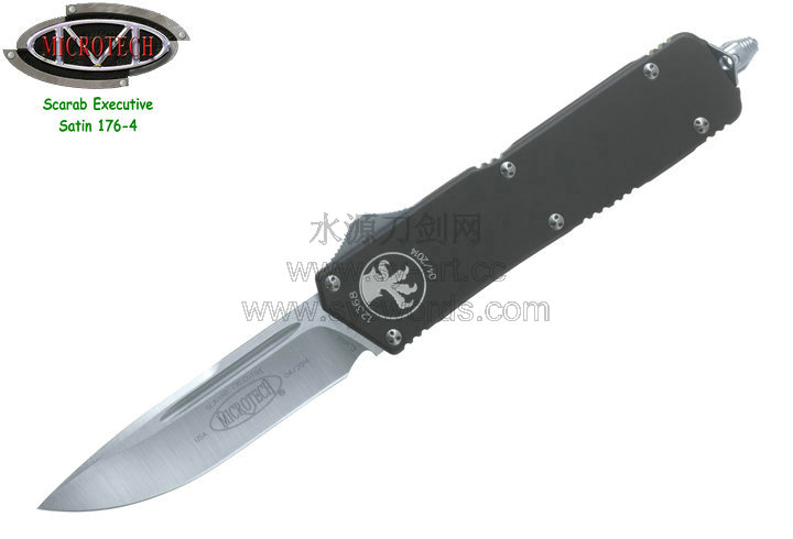 Microtech ΢ Scarab Executive 176-4 Satin Plain ʥ׳ ˿ȫֱֻ